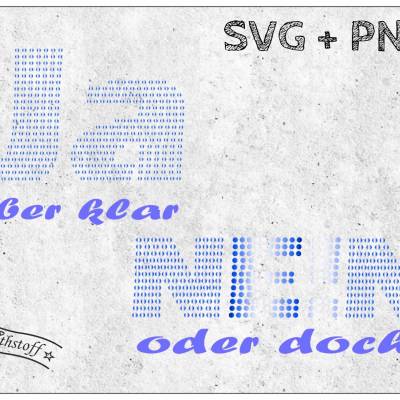 SVG - PNG - Datei - Strass - Plotterdatei - Rhinestone - Ja - Nein - Glitzer - Strassvorlage