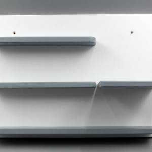 Tonie Regal Box und Tonies  - Toniebox Regal für bis zu 25 Tonies – weiß grau - Kölscheskind - unsichtbare Magnetfunkti Bild 3