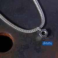 Armband "Mutter" feine Silberfuchsschwanzkette, Bikerschmuck Bild 5
