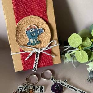 Plotterdatei - Monsterchen - Monster - SVG - DXF - Datei für Kinder - Monsterparty - monströs Bild 3