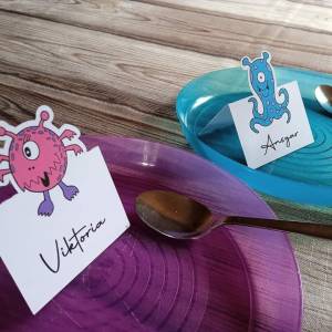 Plotterdatei - Monsterchen - Monster - SVG - DXF - Datei für Kinder - Monsterparty - monströs Bild 7