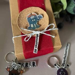 Plotterdatei - Monsterchen - Monster - SVG - DXF - Datei für Kinder - Monsterparty - monströs Bild 8