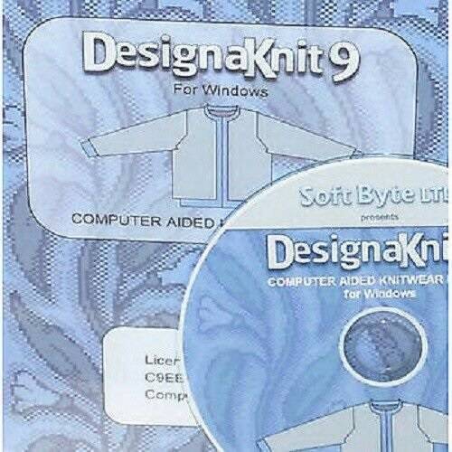 DesignaKnit 9 Handstrick, Software zum Entwerfen von Handstrick-Modellen mit Anleitungen sowie Mustern Bild 1