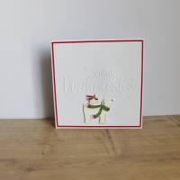 Weihnachtskarte "Eisbär" aus der Manufaktur Karla Bild 4