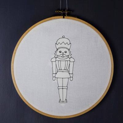 Stickdatei "Nussknacker" in drei Größen