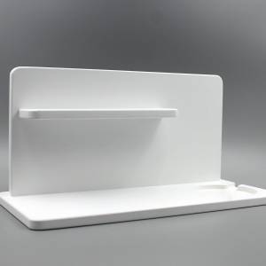 Stand Regal für Toniebox - Figuren tonie tonies  in weiß - Box rechts - mit Magnetfunktion - Kinderzimmer Bild 3
