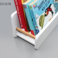 Kinderregal - Bücherregal für Kinder weiß, Wandregal, Montessori skandinavisch Bild 4
