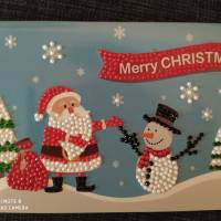 Weihnachtskarte Grußkarte "Merry Christmas" Bild 1