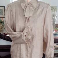 True Vintage Antik Nostalgie Bluse LADY ADLER  Gr. 40 80er getragen Bild 1