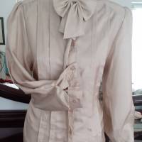 True Vintage Antik Nostalgie Bluse LADY ADLER  Gr. 40 80er getragen Bild 3