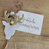Kleine Geschenkbox "Fröhliche Weihnachten" aus der Manufaktur Karla Bild 4
