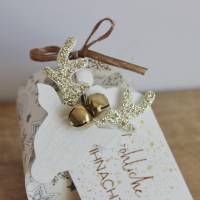 Kleine Geschenkbox "Fröhliche Weihnachten" aus der Manufaktur Karla Bild 8