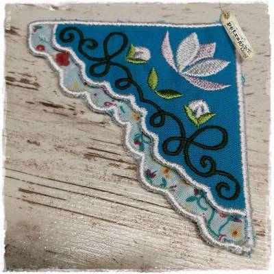 Lesezeichen/Leseecke "Seerose"