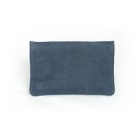 Tabaktasche aus Nubukleder in der Farbe royalblau Bild 1