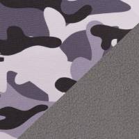 Softshell Camouflage, Tarnmuster Fiete  schwarz/grau Oeko-Tex Standard 100( 1m/15,00€ ) Bild 1