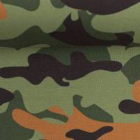 Softshell Camouflage, Tarnmuster Fiete  oliv/dunkelgrün Oeko-Tex Standard 100( 1m/15,00€ ) Bild 4