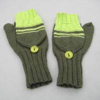Klapphandschuhe Marktfrauenhandschuhe Musikerhandschuhe aus Baumwolle Größe S ➜ Bild 1