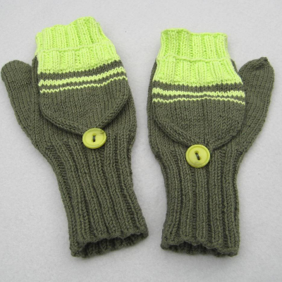 Klapphandschuhe Marktfrauenhandschuhe Musikerhandschuhe aus Baumwolle Größe S ➜