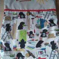 Kita-Tasche, Kinder Baumwollbeutel mit Namen, Wechselwäsche Beutel Kita Bild 5