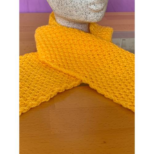 Kinderschal doppeltes Perlmuster