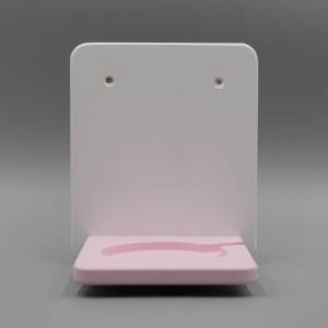 Regal Ablage für Toniebox Boxablage tonie tonies  in weiß-rosa Bild 4