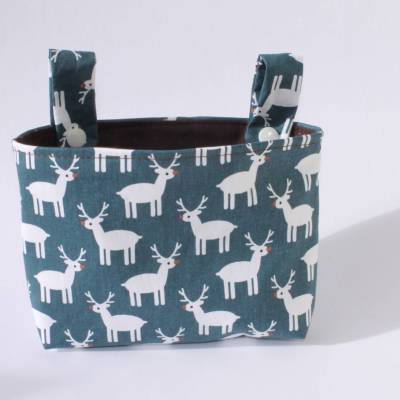 Lenkertasche für Laufrad / Kinderrad / Roller " Rentier"