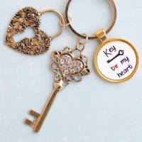 Schlüsselanhänger "Key to my heart" Bild 1