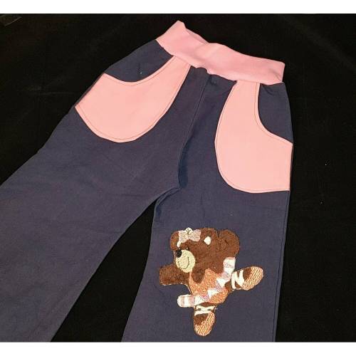 Ballerina Bär 13x18 - Stickdatei