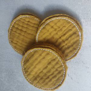 Musselin Abschminkpads - Kosmetikpads waschbar, wiederverwendbar, umweltfreundlich Bild 1