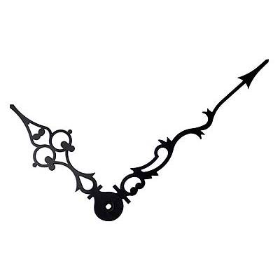 Uhr-Zeigerpaar 100/150 mm