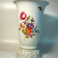 Vintage Rosenthal Blumenvase Maria mit Sommerblumen 50/60er Jahre Bild 2