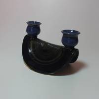 Zweiflammiger Keramik Kerzenständer Bild 2
