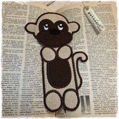 Lesezeichen "Affe"