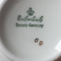 Vintage Gedeck für Tee / Kaffee, Sammelgedeck, Eschenbach Bavaria Bild 10