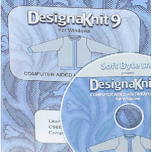 DesignaKnit 9 Maschine Standard, Software zum Entwerfen von Strickmodellen sowie Mustern Bild 1