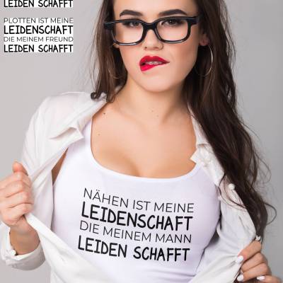 Leidenschaft (Nähen, Plotten, Mann, Freund) - Plotterdatei