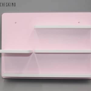 Toniebox Regal, Tonie Regal für ca. 25 Figuren tonie tonies  in rosa weiß - groß - Magnetfunktion - BOX LINKS Bild 3