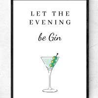 3 Poster für Gin-Liebhaber in Größe A4 als sofort Download, PDF Bild 3
