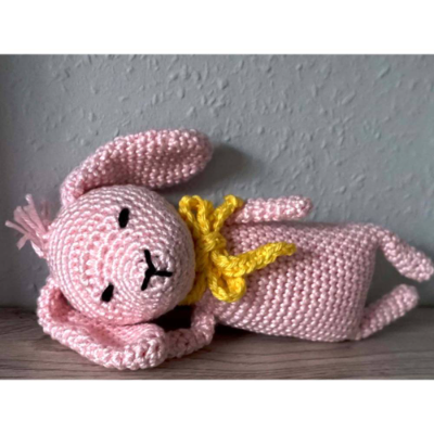 Häkelanleitung Amigurumi Häschen Pink