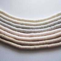 Katsuki Perlen, Polymer Clay, Scheiben 6 mm, ein Strang 4 Farben zur Auswahl Bild 1