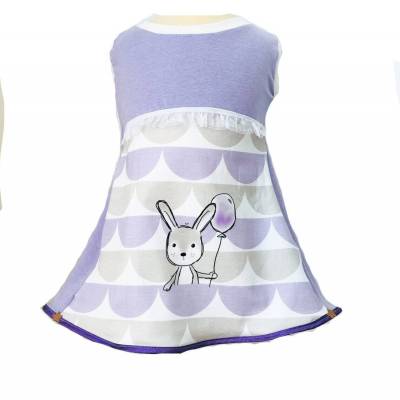 Tunikleid / Tunikakleid Größe 104 Hase mit Ballon