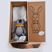 Handgefertigter gehäkelter Amigurumi Kuscheltier Koala "KOKO" aus Baumwolle, Ideal als Geschenk zur Geburt und O Bild 10