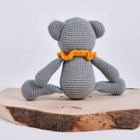 Handgefertigter gehäkelter Amigurumi Kuscheltier Koala "KOKO" aus Baumwolle, Ideal als Geschenk zur Geburt und O Bild 4
