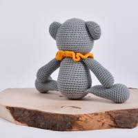 Handgefertigter gehäkelter Amigurumi Kuscheltier Koala "KOKO" aus Baumwolle, Ideal als Geschenk zur Geburt und O Bild 5