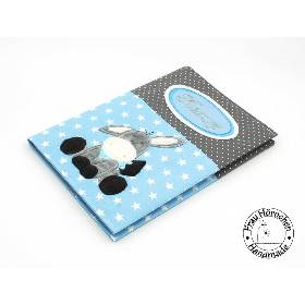 U-Hefthülle * flauschiger Esel * Wunschname