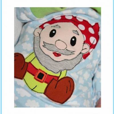 Applikationsvorlage Zwerg