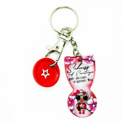 Einkaufswagenchipset "scheiss auf Erwartungen ..."