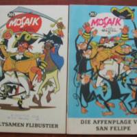 10 Comic Hefte  Mosaik von Hannes Hegen - Nr. 201 bis 210  aus den 70er Jahren Bild 2