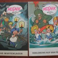 10 Comic Hefte  Mosaik von Hannes Hegen - Nr. 201 bis 210  aus den 70er Jahren Bild 5