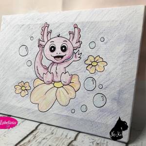 Plotterdatei Axolotl Junge & Mädchen Sparset Bild 7